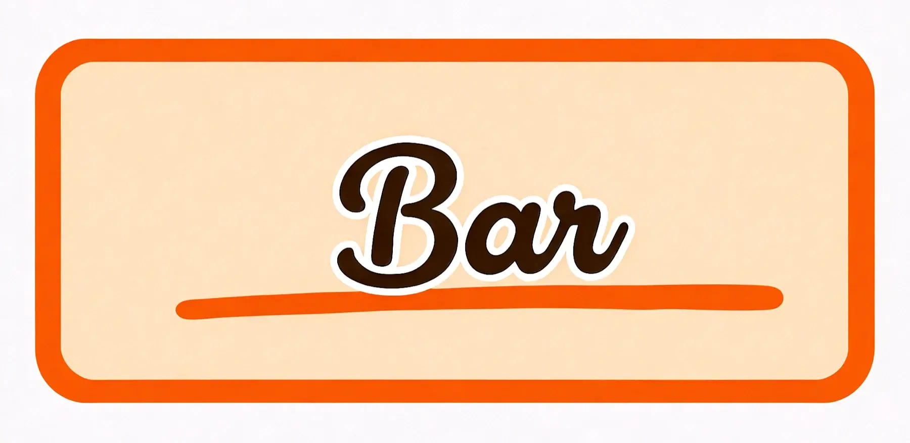The bar